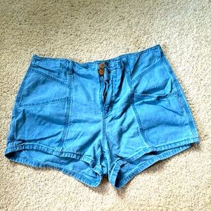 Retro Jean shorts